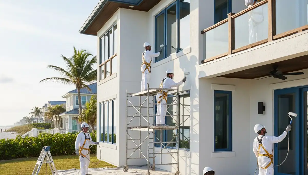 Professional painters in Clearwater, FL delivering interior and exterior painting services