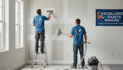 Drywall repair and wall prep for painting in Clearwater, FL by Clearwater Paint Pros