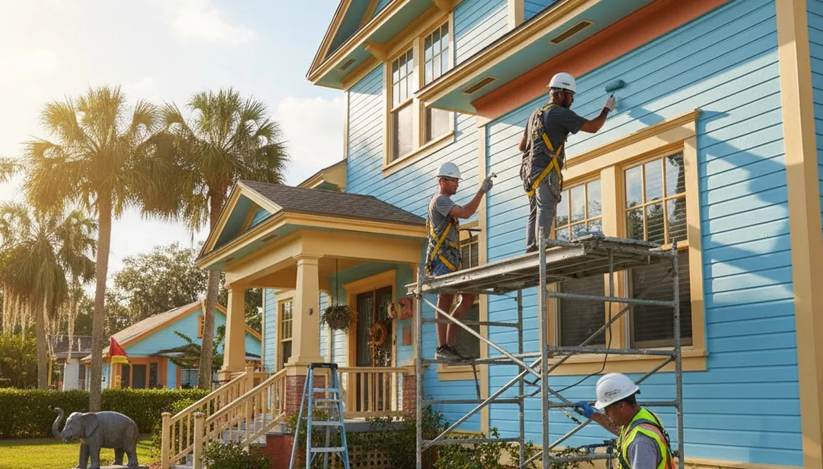 Professional painters in Clearwater, FL providing interior and exterior painting services