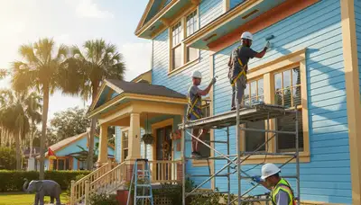 Professional painters in Clearwater, FL providing interior and exterior painting services