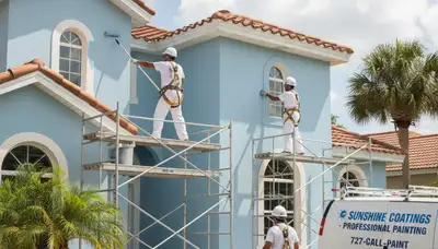 Professional painting service in Clearwater, FL for residential and commercial properties
