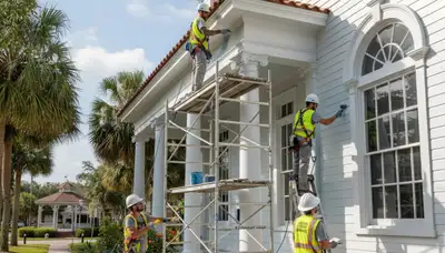 Painting contractor in Clearwater, FL providing professional interior and exterior painting services