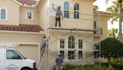 Professional painting crew serving Clearwater, FL, for interior and exterior house painting services