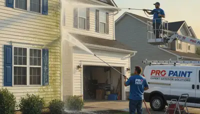 Vinyl siding pressure cleaning for Clearwater, FL homes by Clearwater Paint Pros